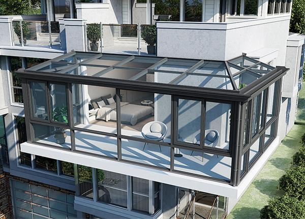 铝合金门窗阳光房